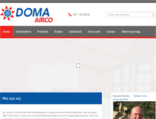 Tablet Screenshot of doma.nl